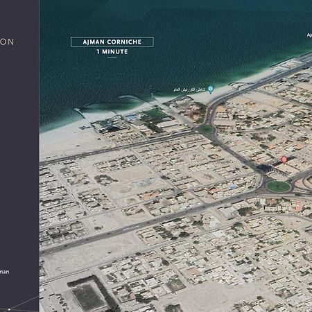 Elegent 2Bhk Next To The Beach With Pool,Gym,Garden,Kids Play Area,Learning Centre,Shops,Cafe,Restaurants Ajman Eksteriør billede